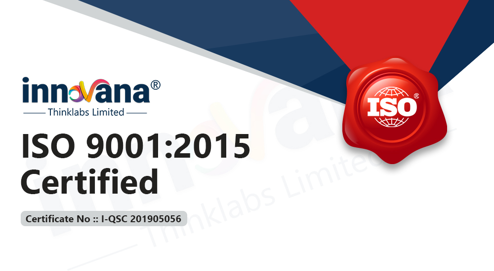 INNOVANA gets ISO 9001 Certified