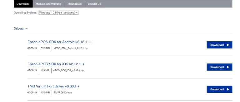 epson tm virtual port driver download