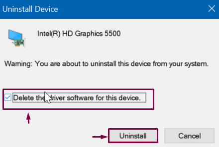 reinstalling graphics drivers