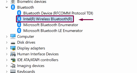 i uninstalled bluetooth from device manager