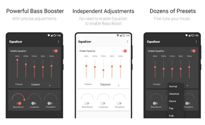 Loudness equalization что это. Эквалайзер для наушников Flat Equalizer. Эквалайзер для наушников Flat Equalizer Bass Booster. Эквалайзер на самый жёсткий басс. Настройка Flat Equalizer.