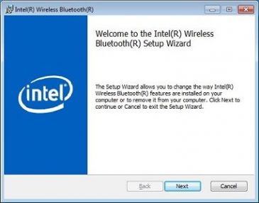 intel bluetooth for windows 10