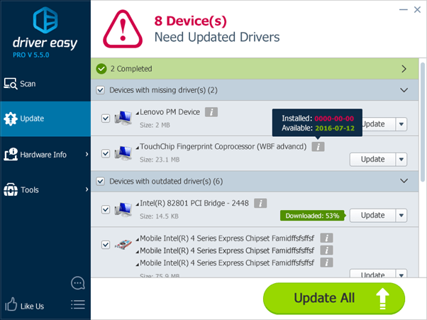 Driver-Easy free driver updater windows