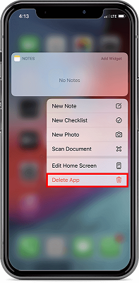 iPhone-X-3-Delete-Apps-by-tapping-on-them