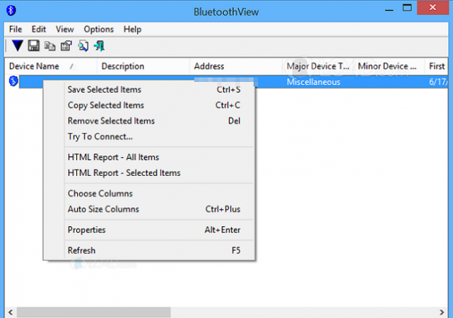 bluetooth software for windows 10