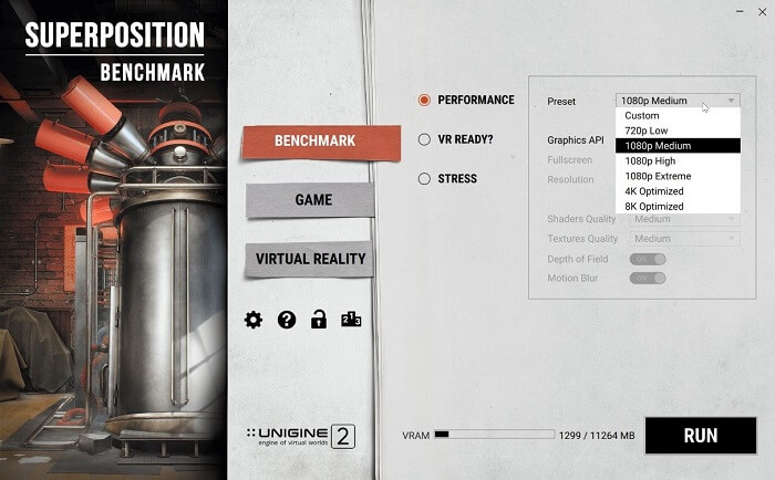 gpu benchmark softwares