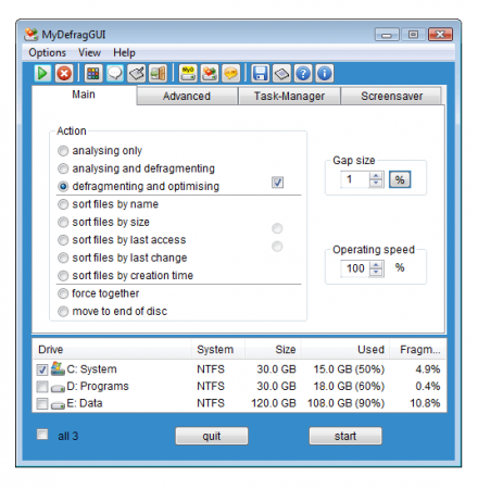 best free disk defrag programs windows 10