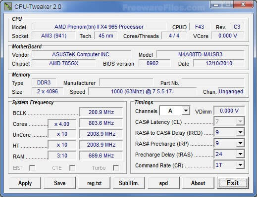 CPU Tweaker 2.0