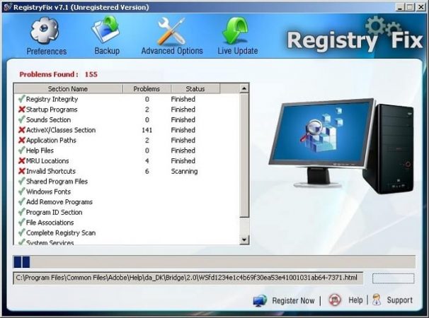 dll and registry repair free windows 10