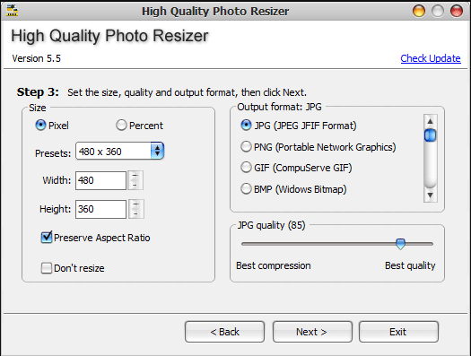 online image resizer free