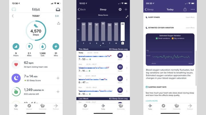 fitbit calorie counting