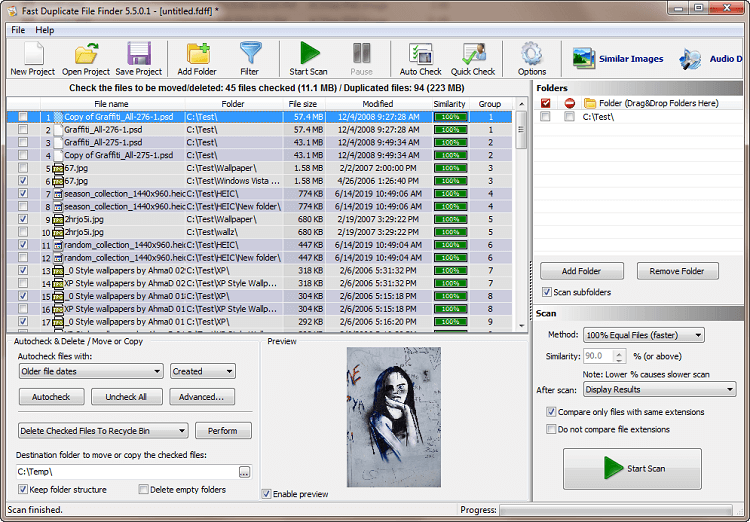 Tidy Up Find Duplicate Files 5 3 3