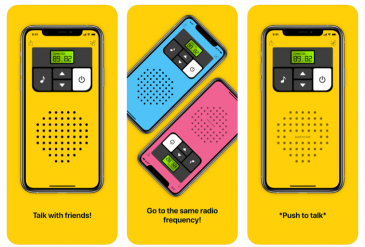 how do you use walkie talkie app