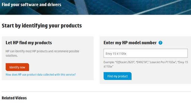 update hp drivers