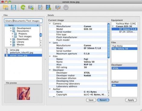 exif data viewer mac
