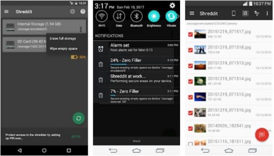 Best File/Data Shredder Apps To Permanently Delete Data From Android