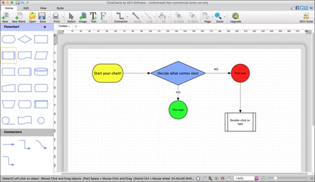 clickcharts flowchart free download