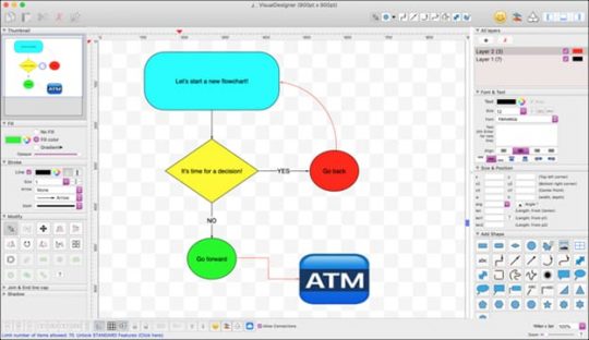 free mac flowchart software