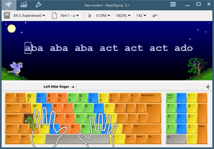 rapid typing tutor free download