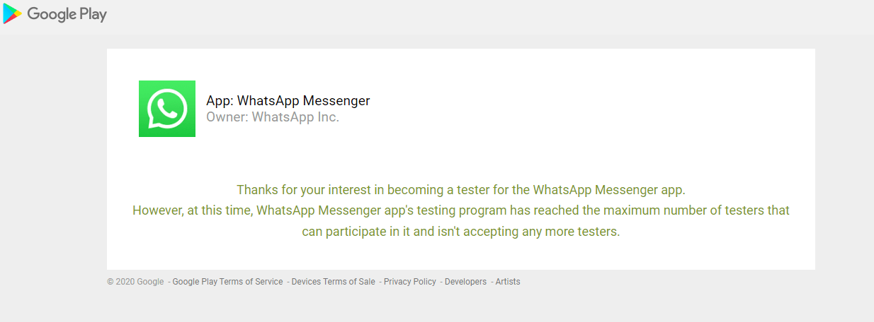 Drawbacks of Whatsapp Tester