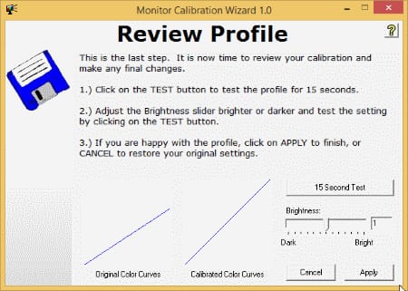 Apple display calibrator assistant