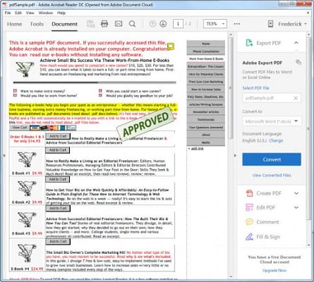 acrobat pdf editor mac