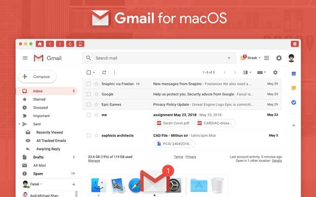 best email app for gmail on mac