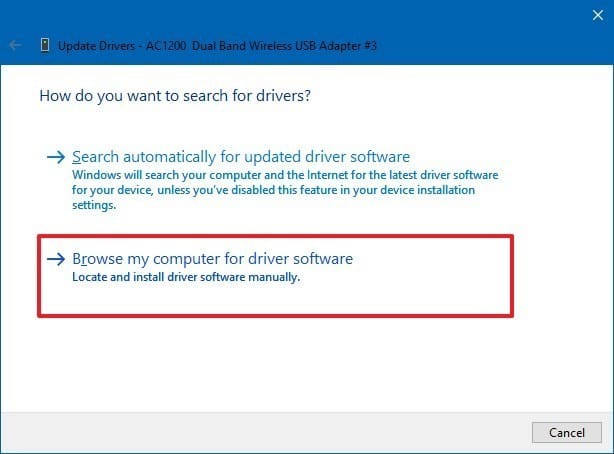 select let me pick from a list of device drivers on my computer select let me pick from a list of device drivers on my computer