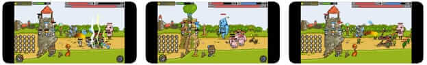 Grow Castle- One of the best online tower defense games for iOS