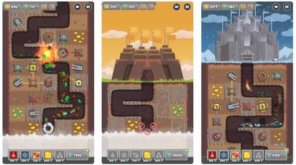 Digfender- the best tower defense game for iPhone