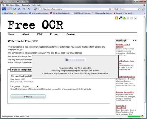 ocr scanner freeware