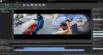 green screen video editing software and live video