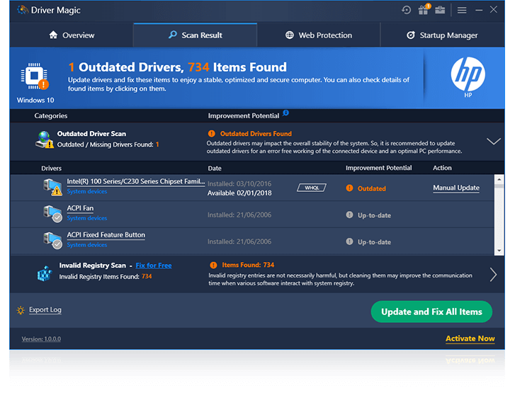 pc drivers update free download