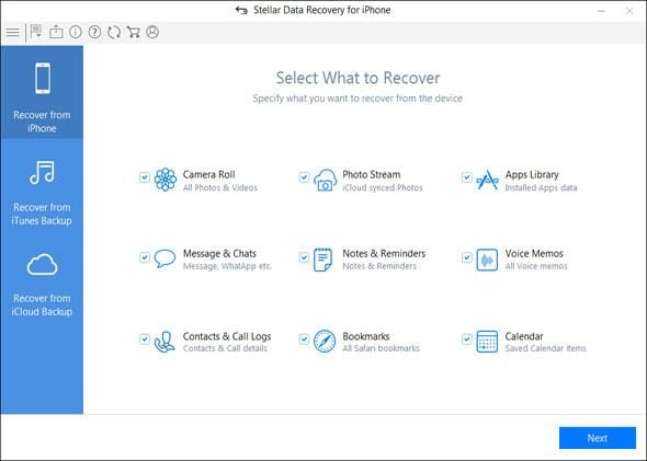 free iphone recovery software