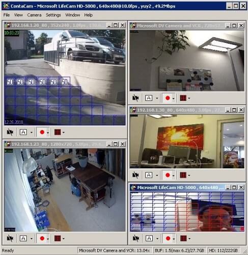 Windows ip camera recording software free