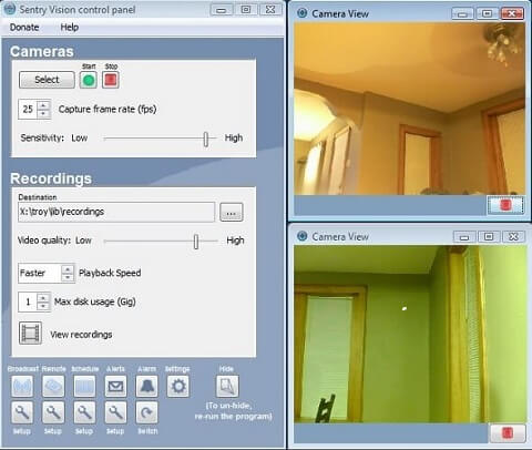 best free universal ip camera software