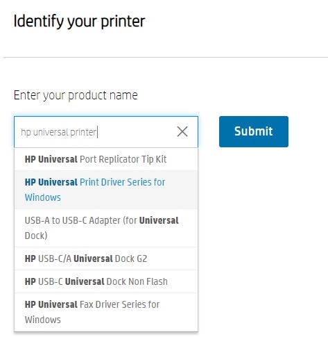 hp universal print driver postscript