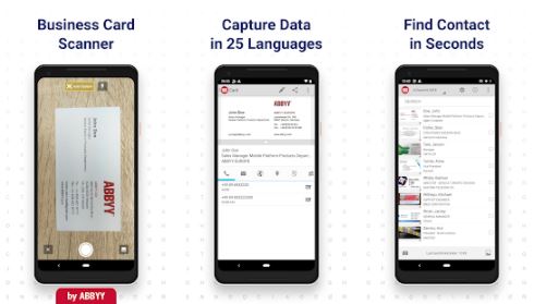 abbyy business card reader app android