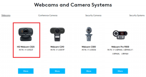 logitech webcam c525 driver for windows 10