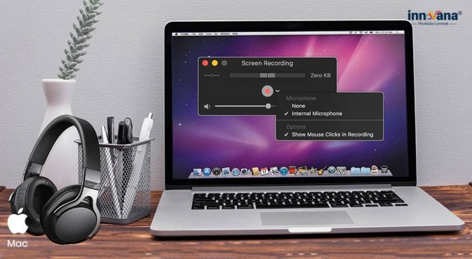 macbook pro screen record with audio
