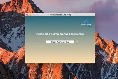 Rar file extractor mac free
