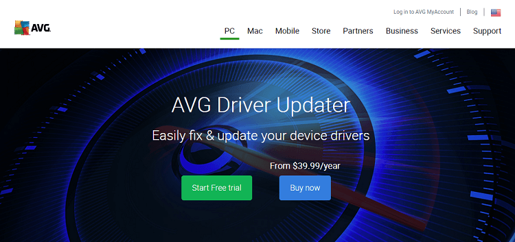 avg update driver.exe