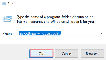 Perform the Windows update
