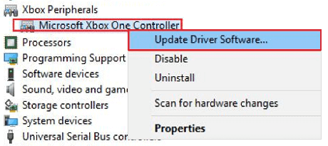 Download Windows 10 Xbox One Controller Driver Via Driver Manager