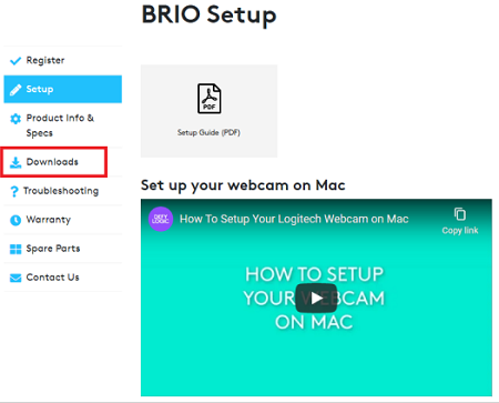 Install drivers with Logitech’s Website