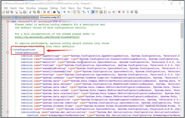 Go Through the Config File