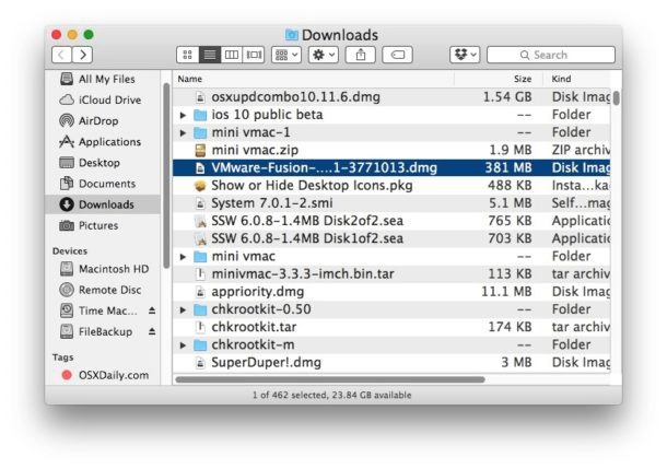 Check out the ‘Downloads’ folder on Mac