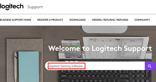 Search Logitech Gaming Software