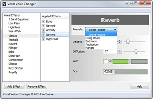nch voice changer nch voice changer