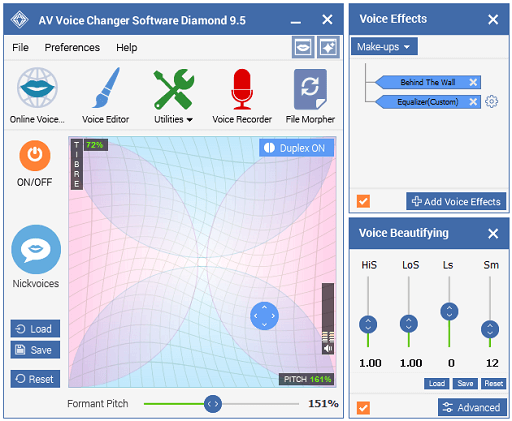 AV Voice Changer Software -One of the highly-rated voice modulators